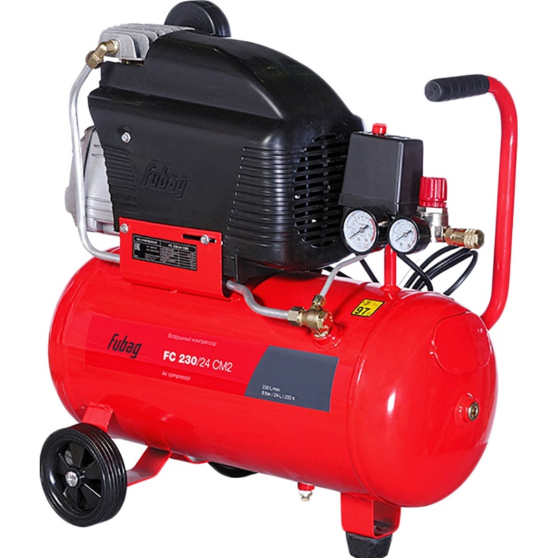 Изображение товара Компрессор поршневой Fubag FC 230/24 CM2 масляный для мастерской и гаража