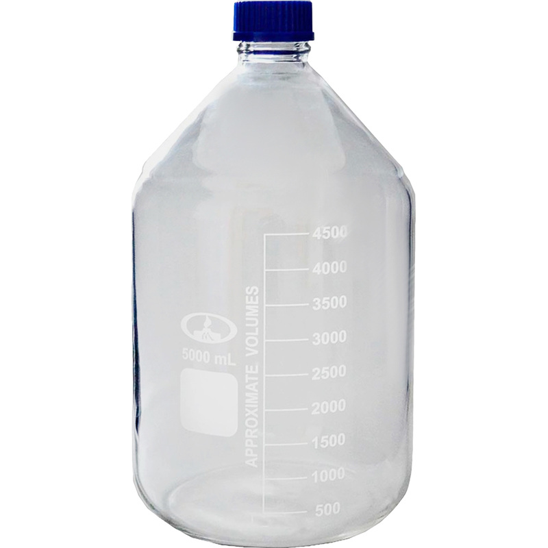 Изображение товара Банка Гритмед светлое стекло 5 л с делениями для хранения химреактивов