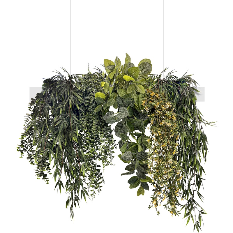 Изображение товара Композиция ампельная APC-20011 искусственные растения для декора интерьера