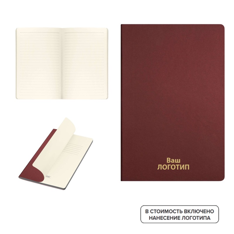 Изображение товара Блокнот Portobello Trend Moon River Slim 48 листов искусственная кожа