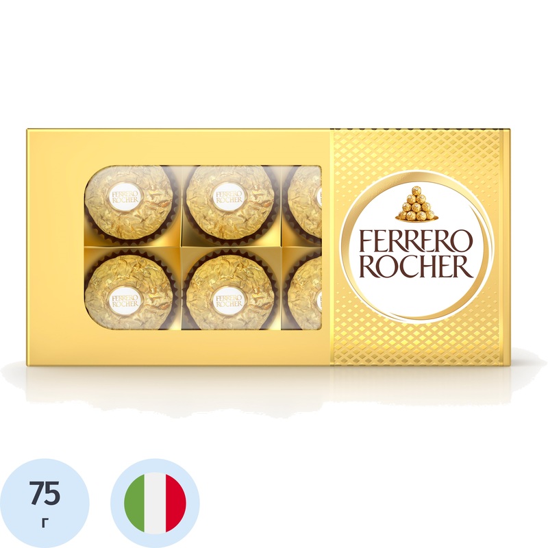 Изображение товара Конфеты Ferrero Rocher 75 г