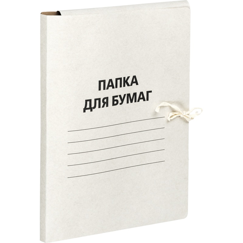 Изображение товара Папка с завязками Выбор есть Attache Economy А4 100 штук