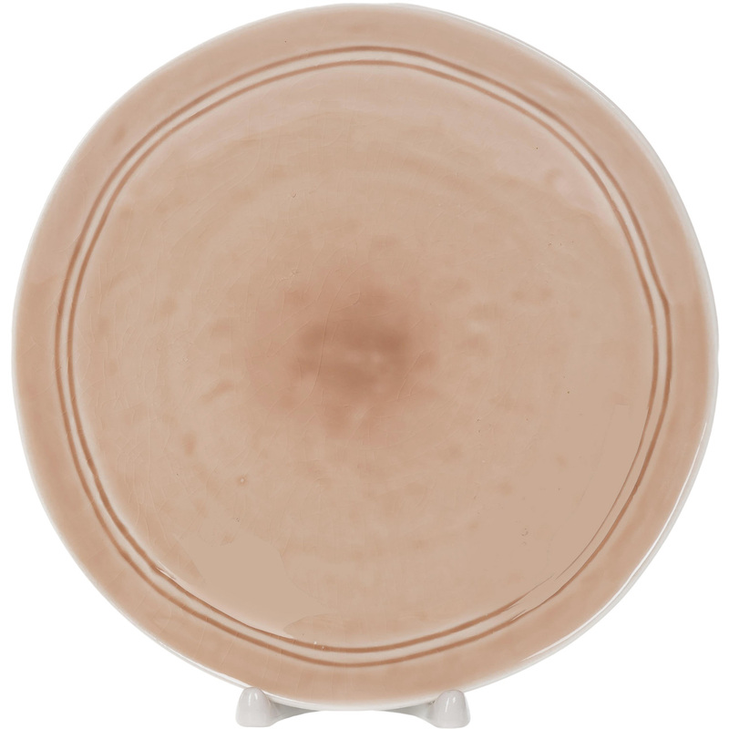 Изображение товара Тарелка десертная Samold Patrizia фарфор 21 см розовая/белая (4 штуки в упаковке)