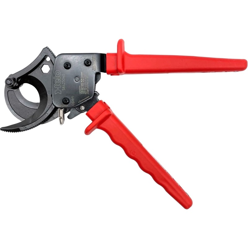 Изображение товара Кабелерез Felo 58425040 с храповым механизмом для резки кабелей