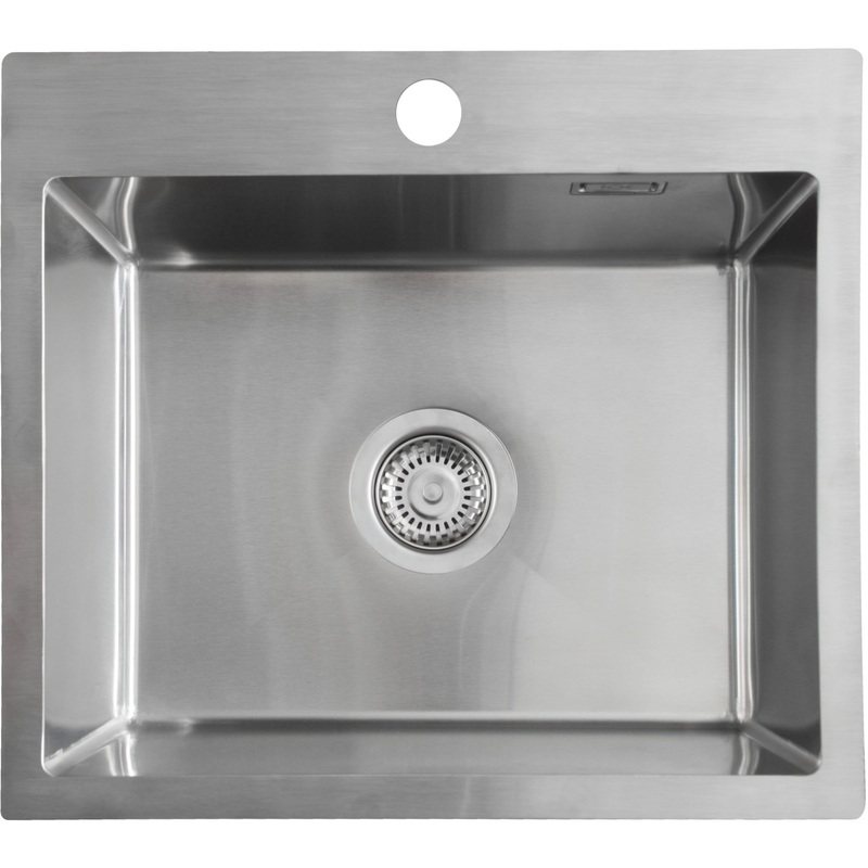 Изображение товара Мойка врезная Ukinox PRB500.450-GT10C 0CW из нержавеющей стали