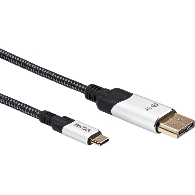 Изображение товара Кабель Vcom USB Type-C - DisplayPort 1.8 м для передачи видео и аудио