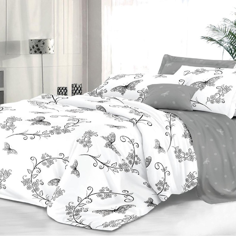 Изображение товара Постельное бельё Эльф Антонэлла евро сатин 70x70 см Подарочная упаковка