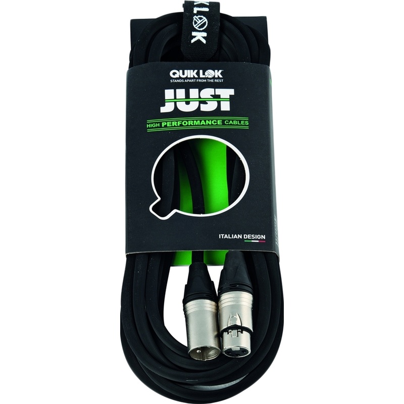 Изображение товара Кабель для микрофона Quik lok JUST MF 1 SL (A108594) 1000мм
