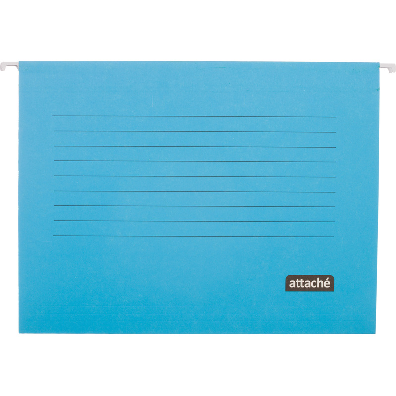 Изображение товара Подвесная папка Attache А4 до 200 листов синяя (5 штук в упаковке)