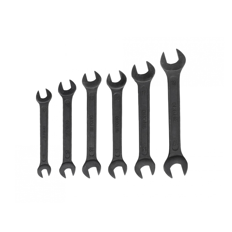 Изображение товара Набор рожковых ключей Sitomo 8-19 мм 8 предметов в сумке