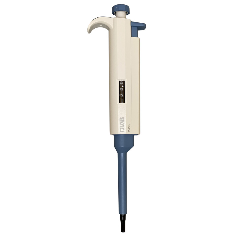 Изображение товара Лабораторный дозатор переменного объема 2-20 мкл DragonLab 1 канал