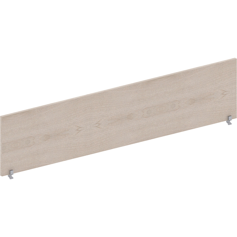 Изображение товара Экран к столу Xten XBP163 с креплением фронтальный дуб сонома 1600x350 мм