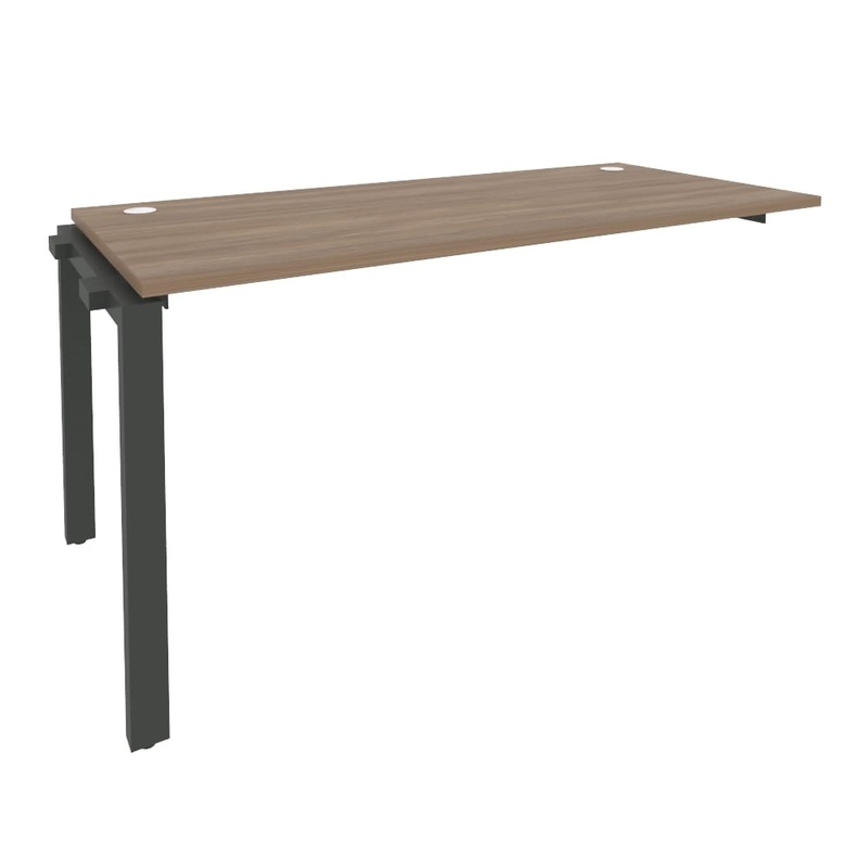 Изображение товара Элемент рабочей станции Onix-П O.MP-1.NRS-4.7 (дуб аризона/антрацит, 1580х720х750 мм)