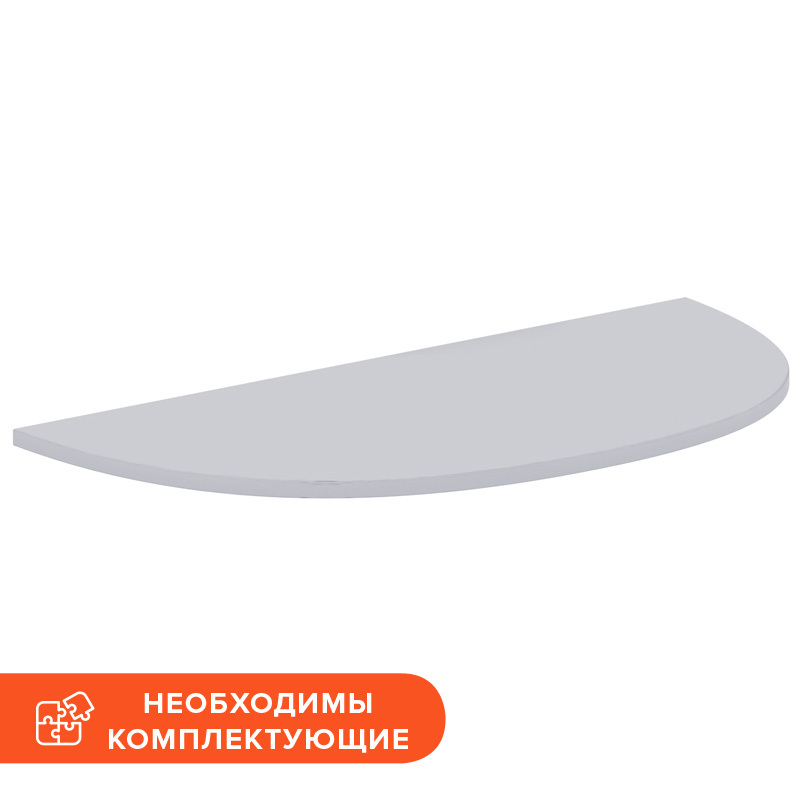 Изображение товара Приставка Комус Мебель Easy to lead Easy One светло серого цвета