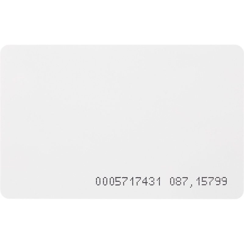 Изображение товара Карта RFID Bigtech EM-Marine 0.8 мм 50 штук в упаковке белая