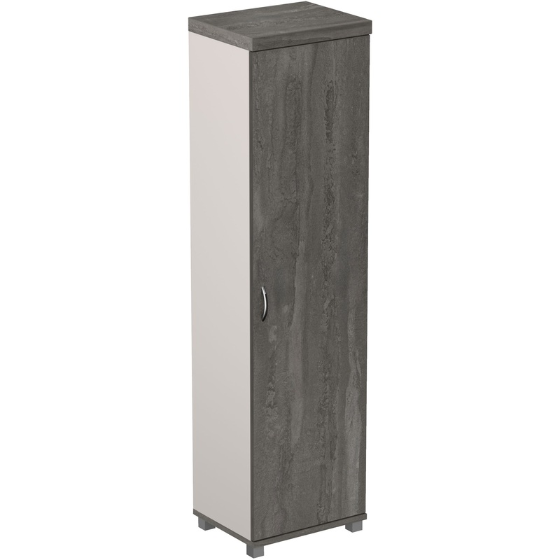 Изображение товара Шкаф для одежды Комус Мебель Easy Director (асканит/железный камень, 554х445х2105 мм)