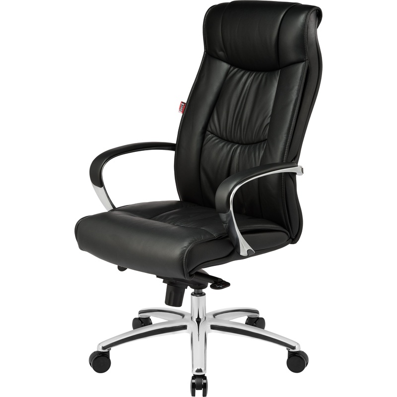 Изображение товара Кресло для руководителя Easy Chair EChair-534 TL черное натуральная кожа металл