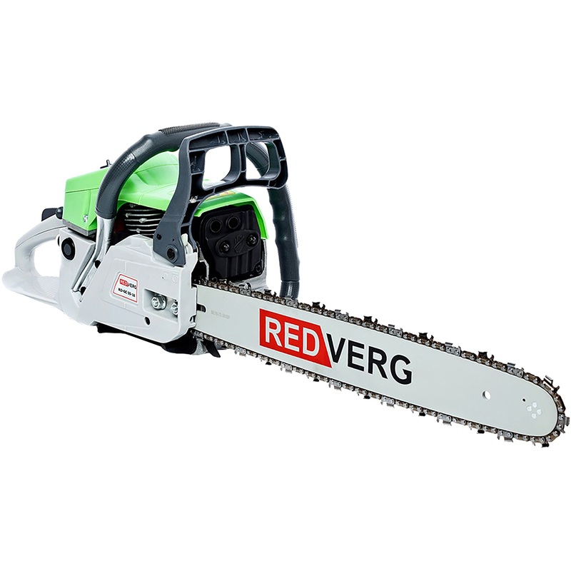 Изображение товара Уценка. Пила цепная бензиновая Redverg RD-GC55-18 (6615724)