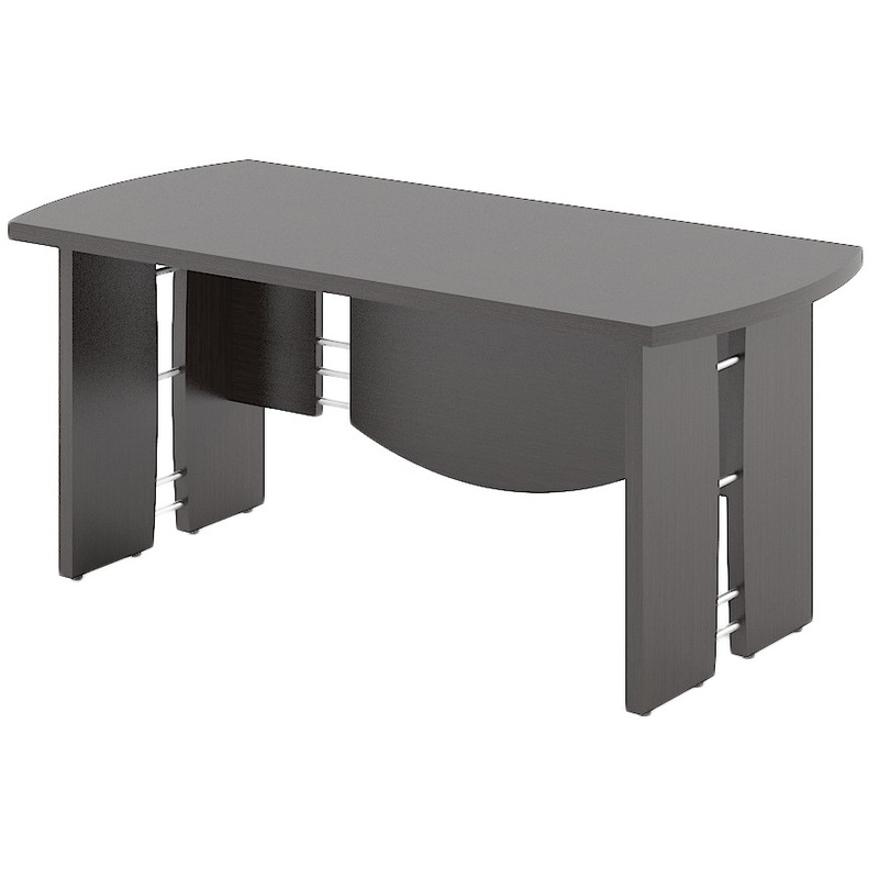 Изображение товара Офисный стол руководителя Born венге 2000x900x750 мм с регстранционным удостоверением