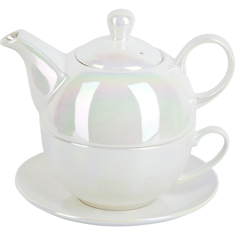 Изображение товара Набор чайный Nouvelle Home Pearl (1930015) на 1 персону фарфор (3 предмета) Изображение товара Набор чайный Nouvelle Home Pearl (1930015) на 1 персону фарфор (3 предмета)