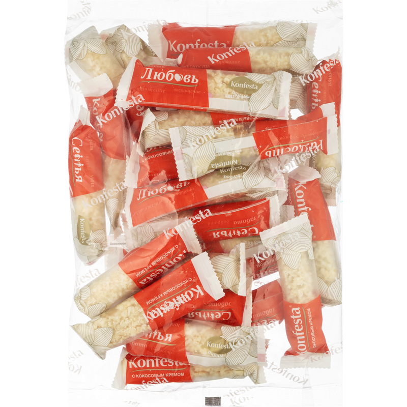 Изображение товара Конфеты шоколадные Konfesta с кокосовой начинкой 500 г Россия
