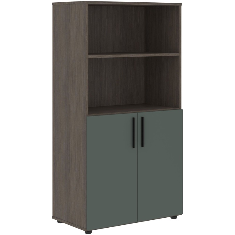 Изображение товара Шкаф для документов Velion VMCS 80.5 нефрит/дуб сильвер 800х430х1517 мм