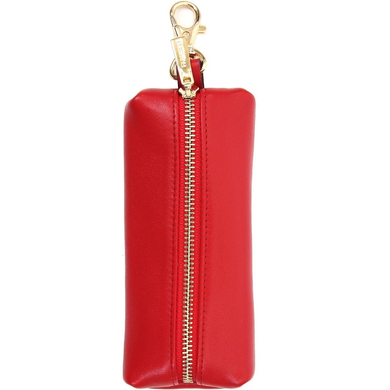 Изображение товара Ключница женская Fabretti из натуральной кожи красного цвета (FA013N-4)
