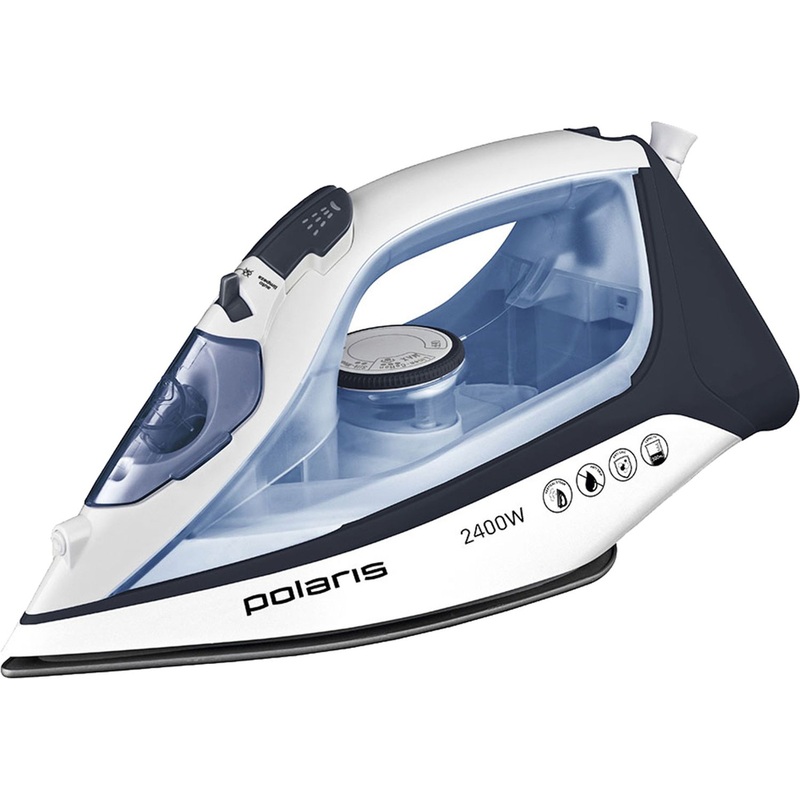 Изображение товара Утюг Polaris PIR 2483K с вертикальным отпариванием и керамической подошвой
