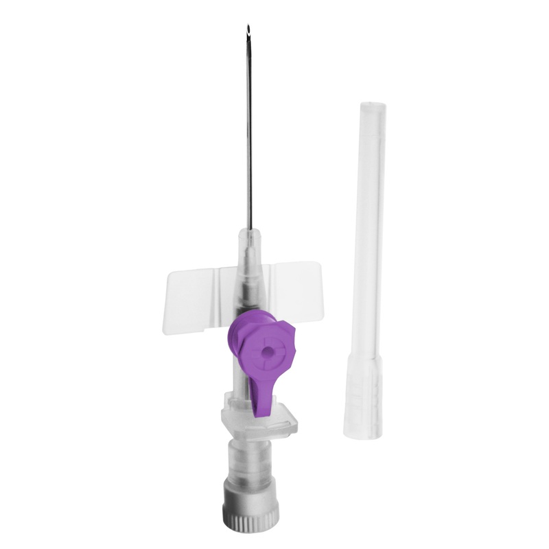 Изображение товара Катетер периферический SFM с дополнительным портом 26G (0.6х45 мм, 100 штук в упаковке)