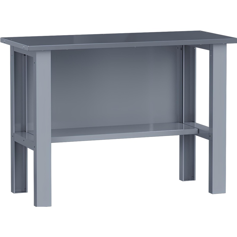 Изображение товара Стол для слесарных работ Верстакофф SLF 121.11.3 1200х500х855 мм, серый, сталь и фанера