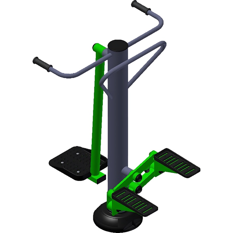 Изображение товара Тренажер уличный SP степ+маятник для двоих ТС 226