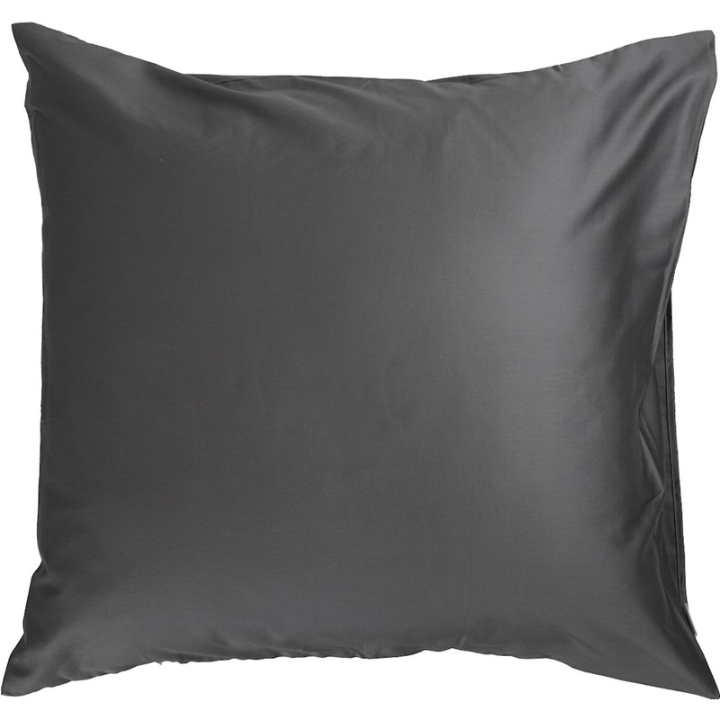 Изображение товара Наволочка Tkano Wild 70х70 см темно-серая из сатина (2 штуки)