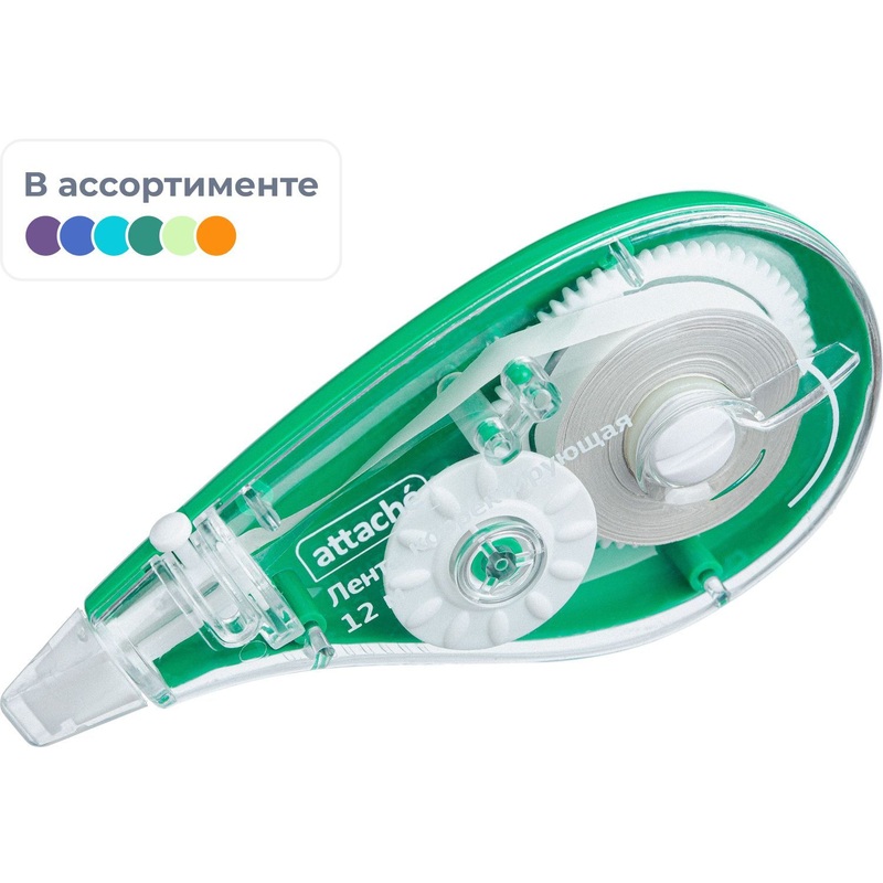 Изображение товара Корректирующая лента Attache Precious 5 мм х 12 м универсальное исправление текста