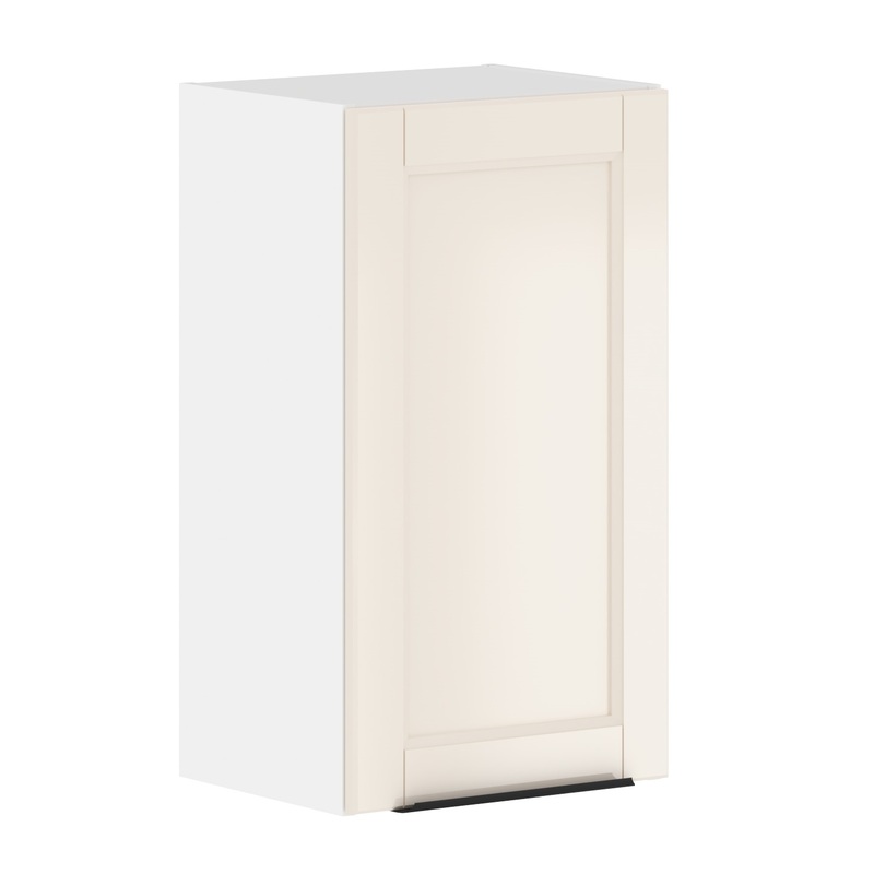 Изображение товара Навесной шкаф Sicilia с полкой 400х320х720 мм белый бежевый МДФ и ЛДСП