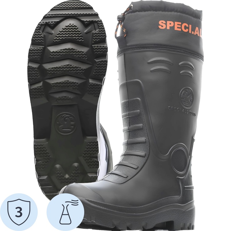 Изображение товара Мужские утепленные рабочие сапоги Kaury speci.all Class 960-41 AS ЭВА, 41-42 размер, черные, водоне