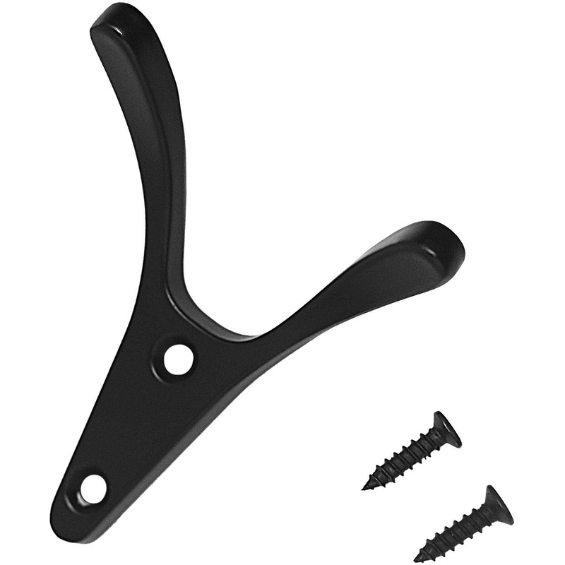 Изображение товара Вешалка настенная StahlBuro 206 BL матовый чёрный 1 крючок