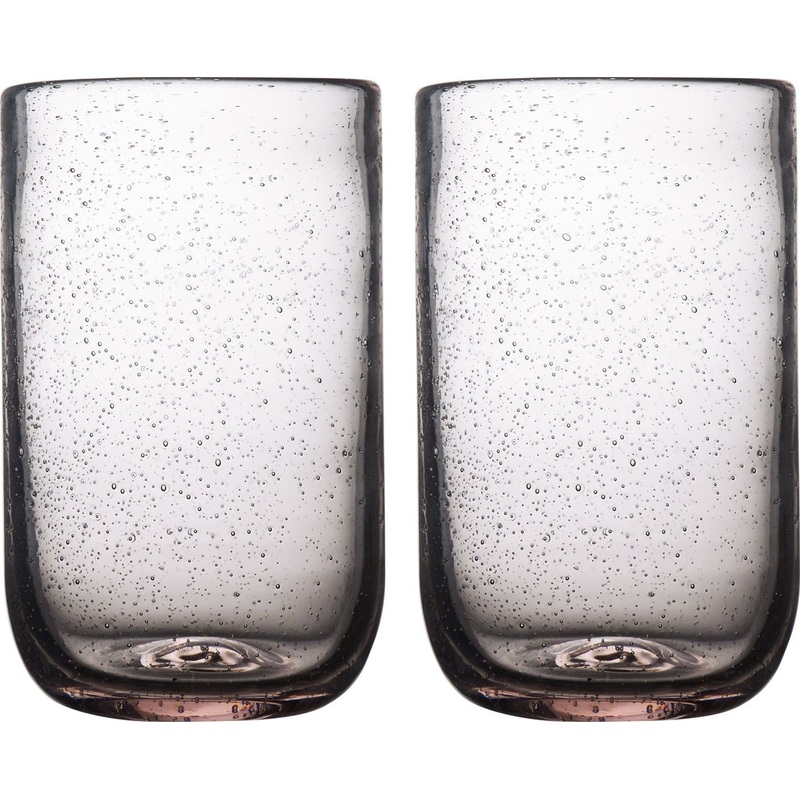 Изображение товара Набор стеклянных хайболов Liberty Jones Flowi 2 шт 510 мл необычный дизайн