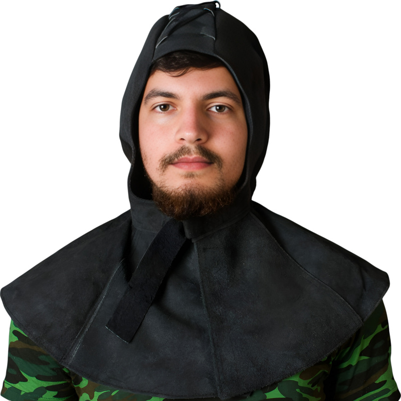 Изображение товара Подшлемник сварщика спилковый ПП2 черный защитное оборудование