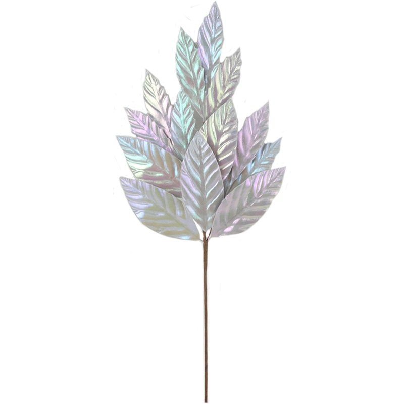 Изображение товара Украшение Magic Time Ветка полиуретан серебристое для новогоднего декора