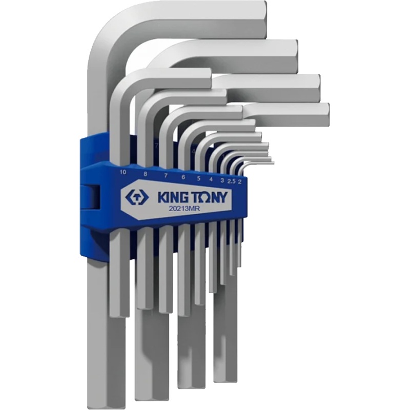 Изображение товара Набор ключей шестигранных King Tony 2-19 мм 13 предметов