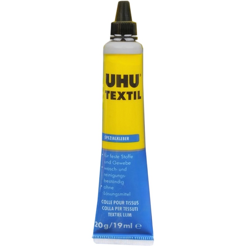 Изображение товара Клей для ткани UHU Textil 20 г специальный для текстильных материалов Германия