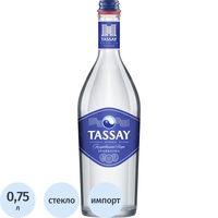 Вода минеральная Tassay столовая газированная 0.75 л