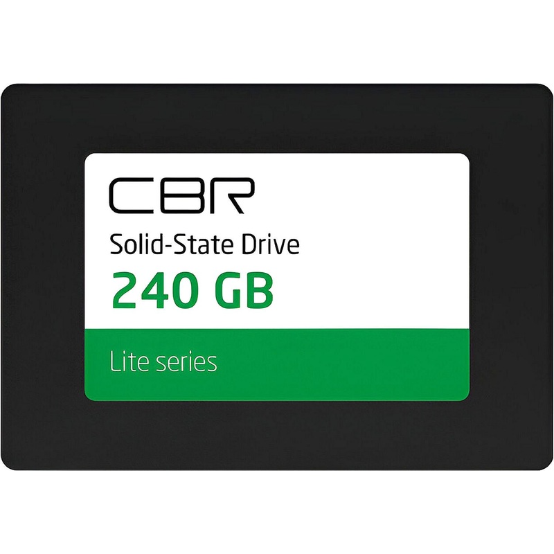 Изображение товара SSD накопитель CBR Lite 240 ГБ SATA III быстрый и надежный
