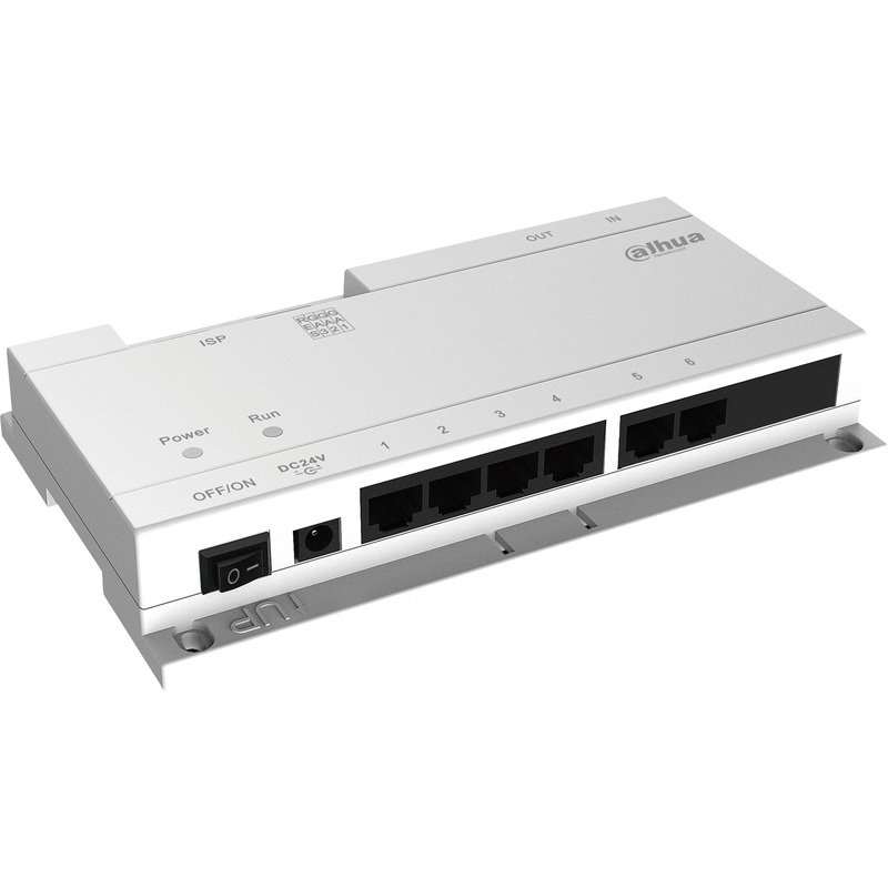 Изображение товара Коммутатор Dahua DH-VTNS1060A с PoE, 6 портов LAN без управления Изображение товара Коммутатор Dahua DH-VTNS1060A с PoE, 6 портов LAN без управления