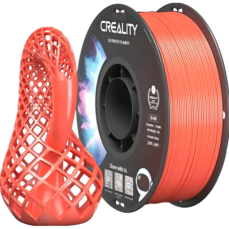 Изображение товара Пластик CR-ABS для 3D-принтера Creality3D красный матовый 1 кг