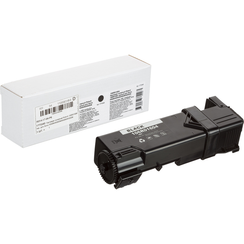 Изображение товара Картридж лазерный Retech 106R01604 для Xerox черный совместимый