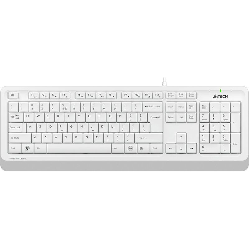 Изображение товара Клавиатура проводная A4Tech Fstyler FK10 черная с русской раскладкой