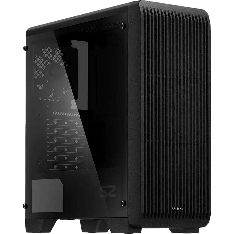 Изображение товара Корпус Zalman S2 TG Midi-tower с стеклом и высокой вентиляцией