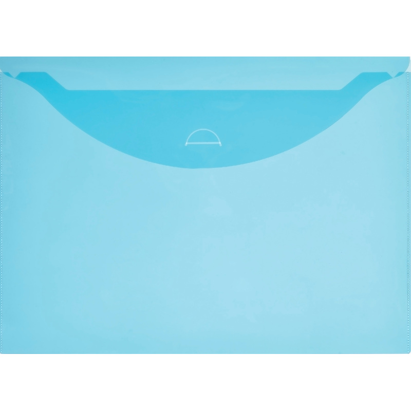 Изображение товара Папка с клапаном Attache 330x240 мм синяя 180 мкм (10 штук в упаковке)