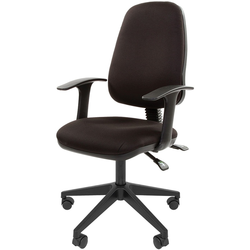 Изображение товара Офисное кресло Chairman CH661 черное эргономичное с регулировкой высоты